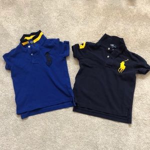 Bundle of Polo short sleeve polos size 3T